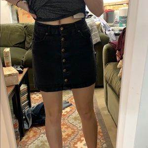 jean skirt